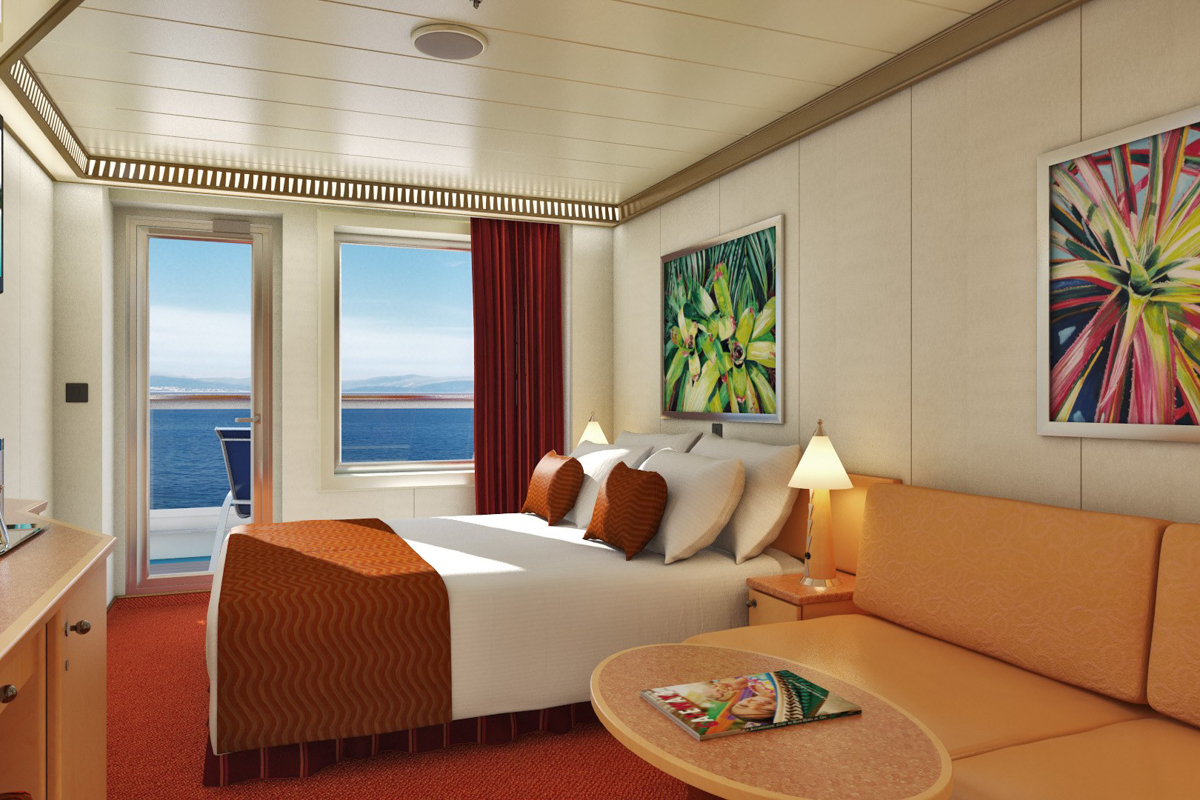 MyCruise Carnival Horizon Kahytter Balkon BX1